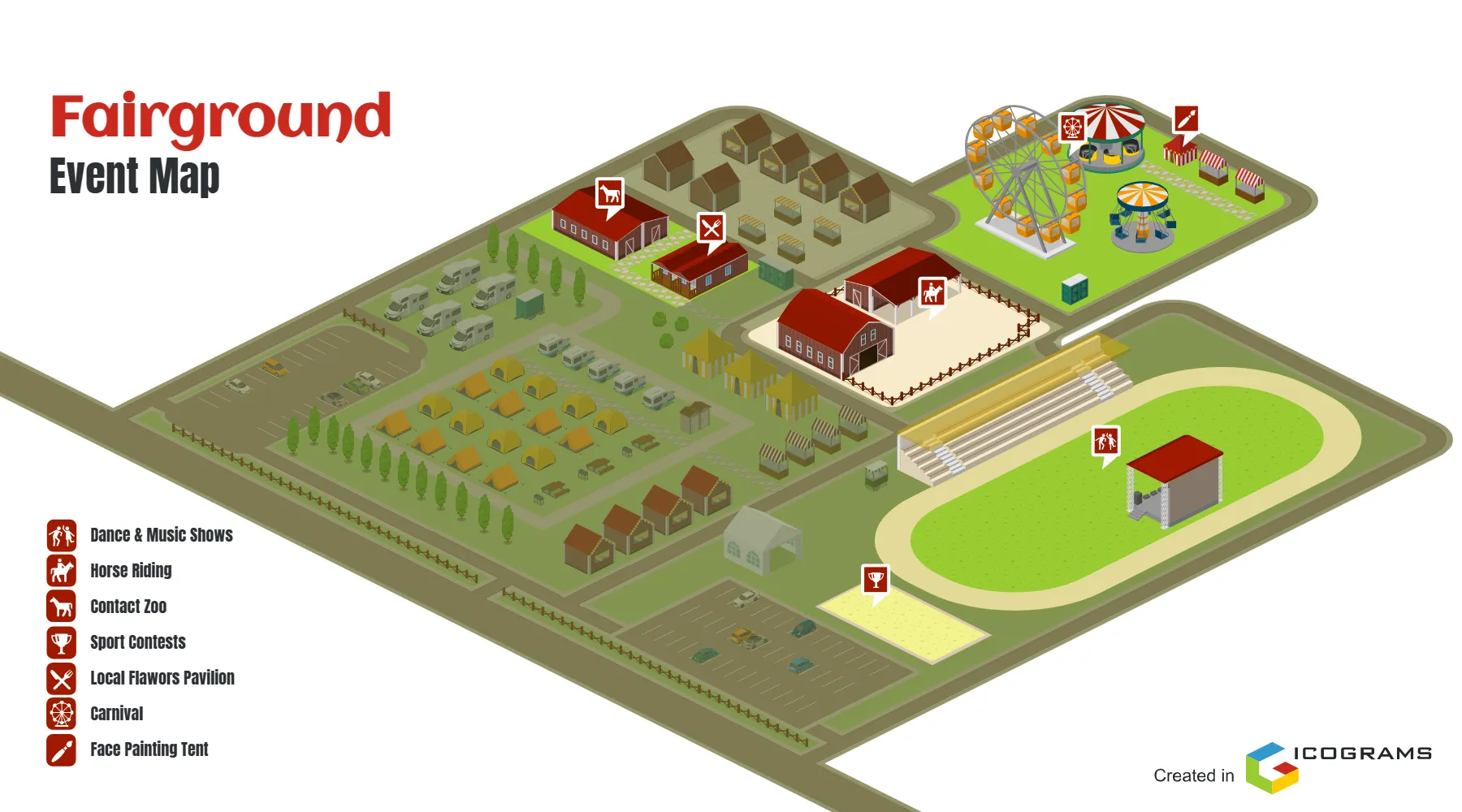 Fairground - Event Map