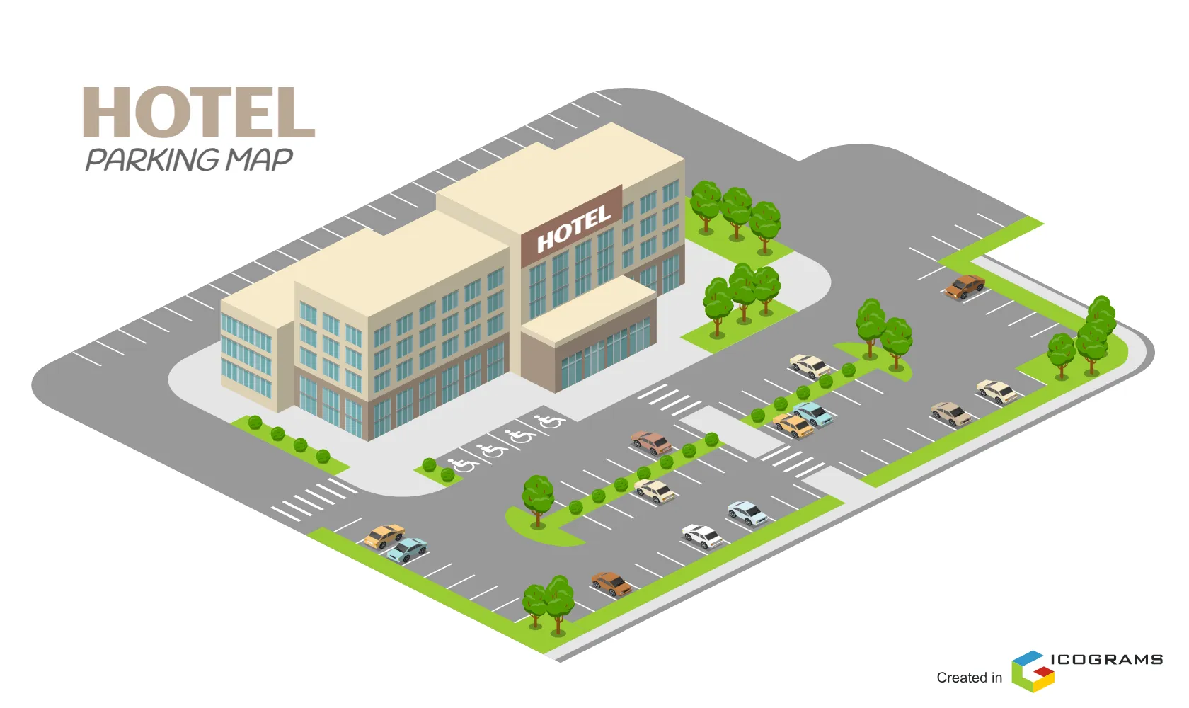 Hotel Parking Map