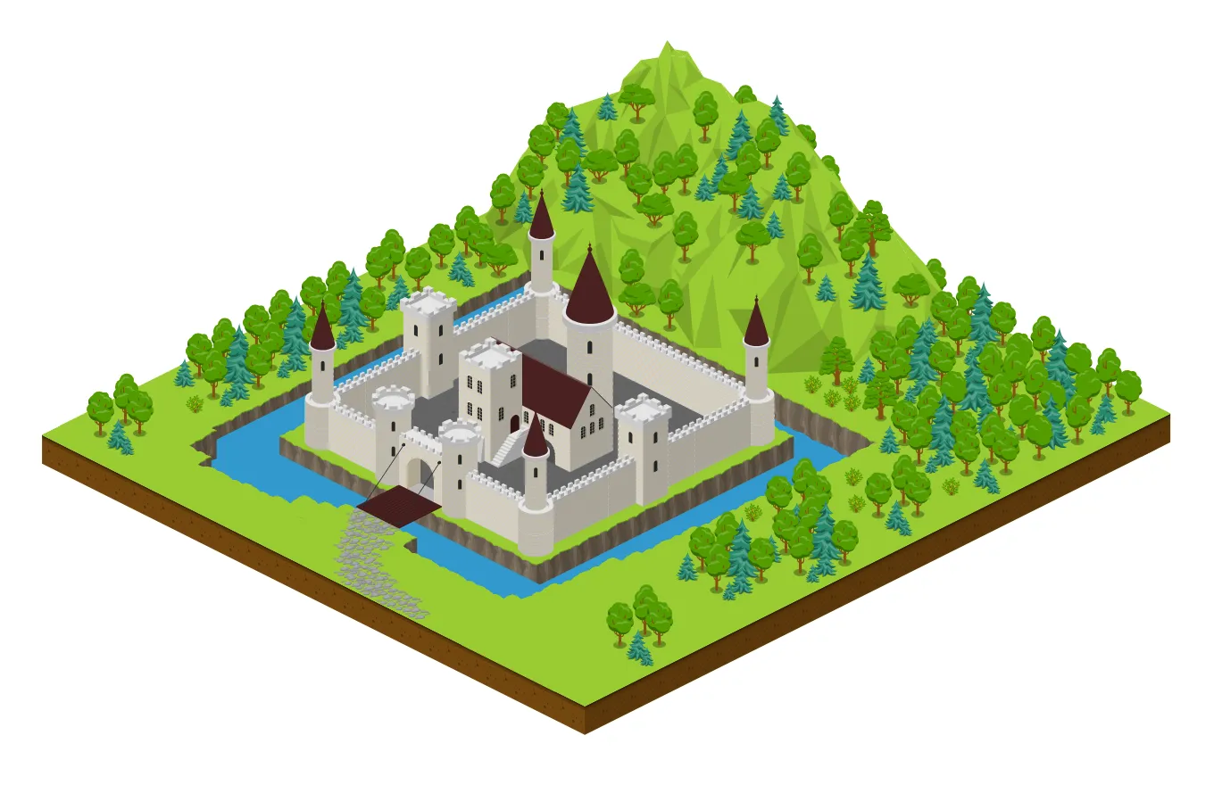Isometric Castle
