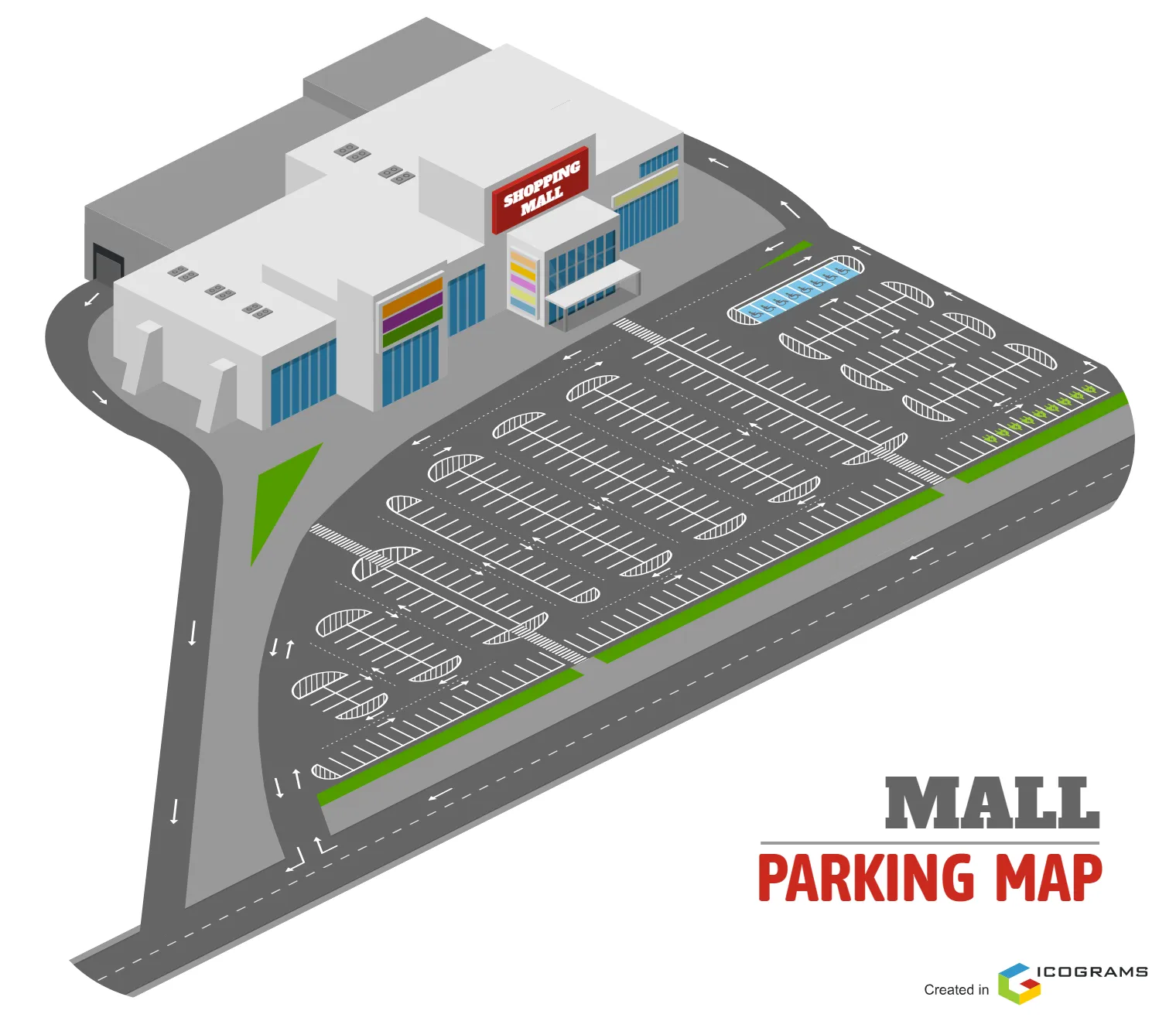 Mall Parking Map