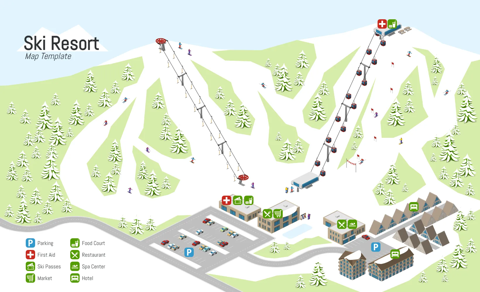 Ski Resort Map