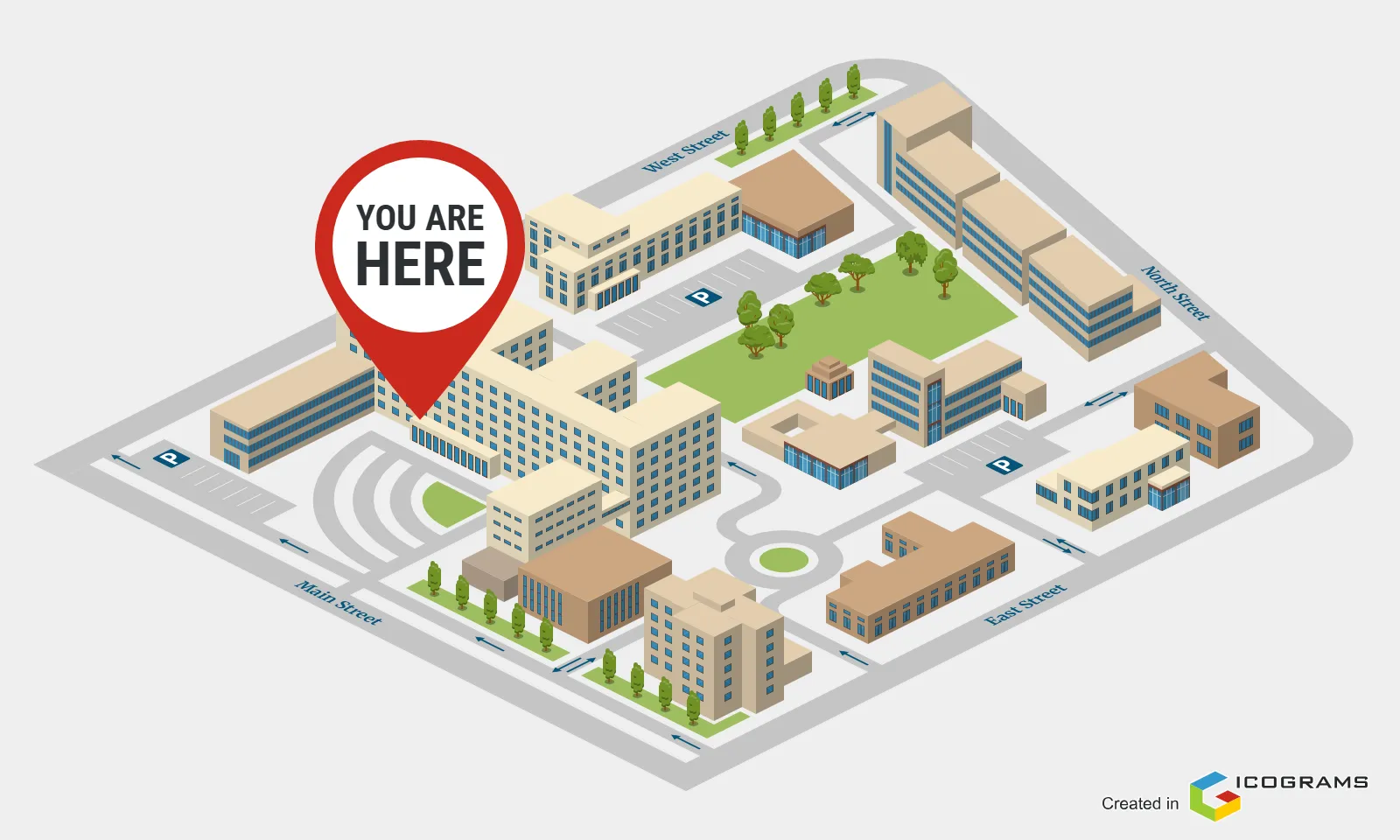 You Are Here Map