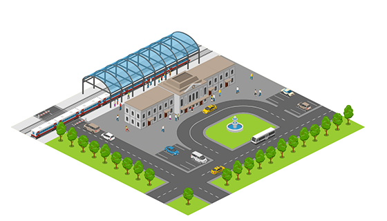 Area - Train Station