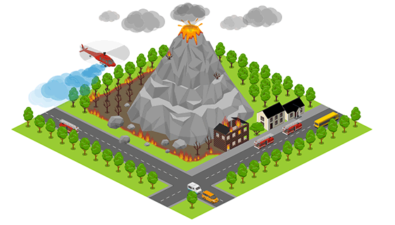 Area - Volcano