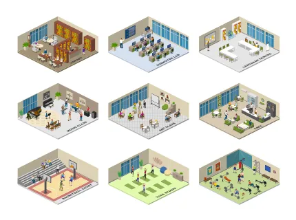 Community Centre - Rooms