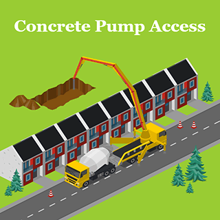 Concrete Pump Access
