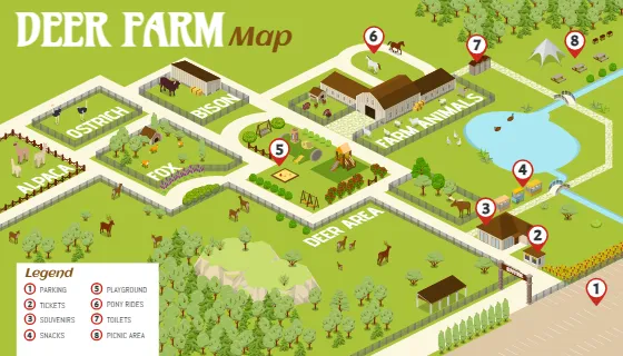 Deer Farm Map