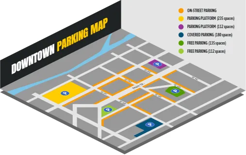 Downtown Parking Map