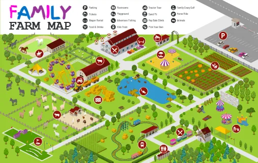 Family Farm Map