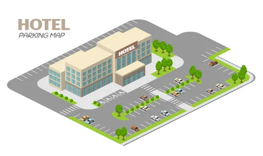 Hotel Parking Map