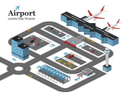 Airport Location Map