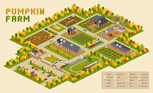 Pumpkin Farm Map