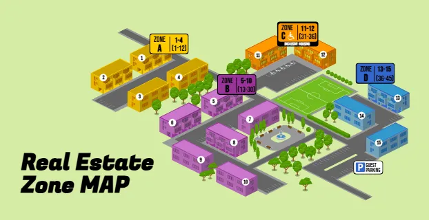 Real Estate Zone Map