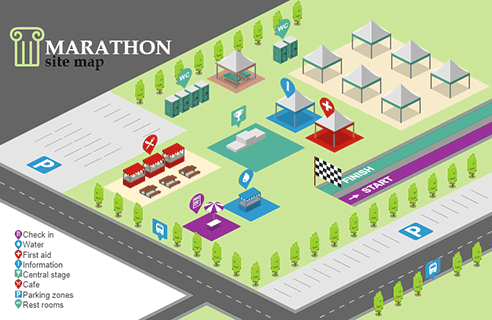Marathon Site Map