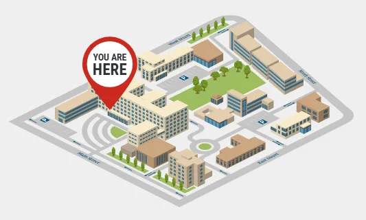 You Are Here Map
